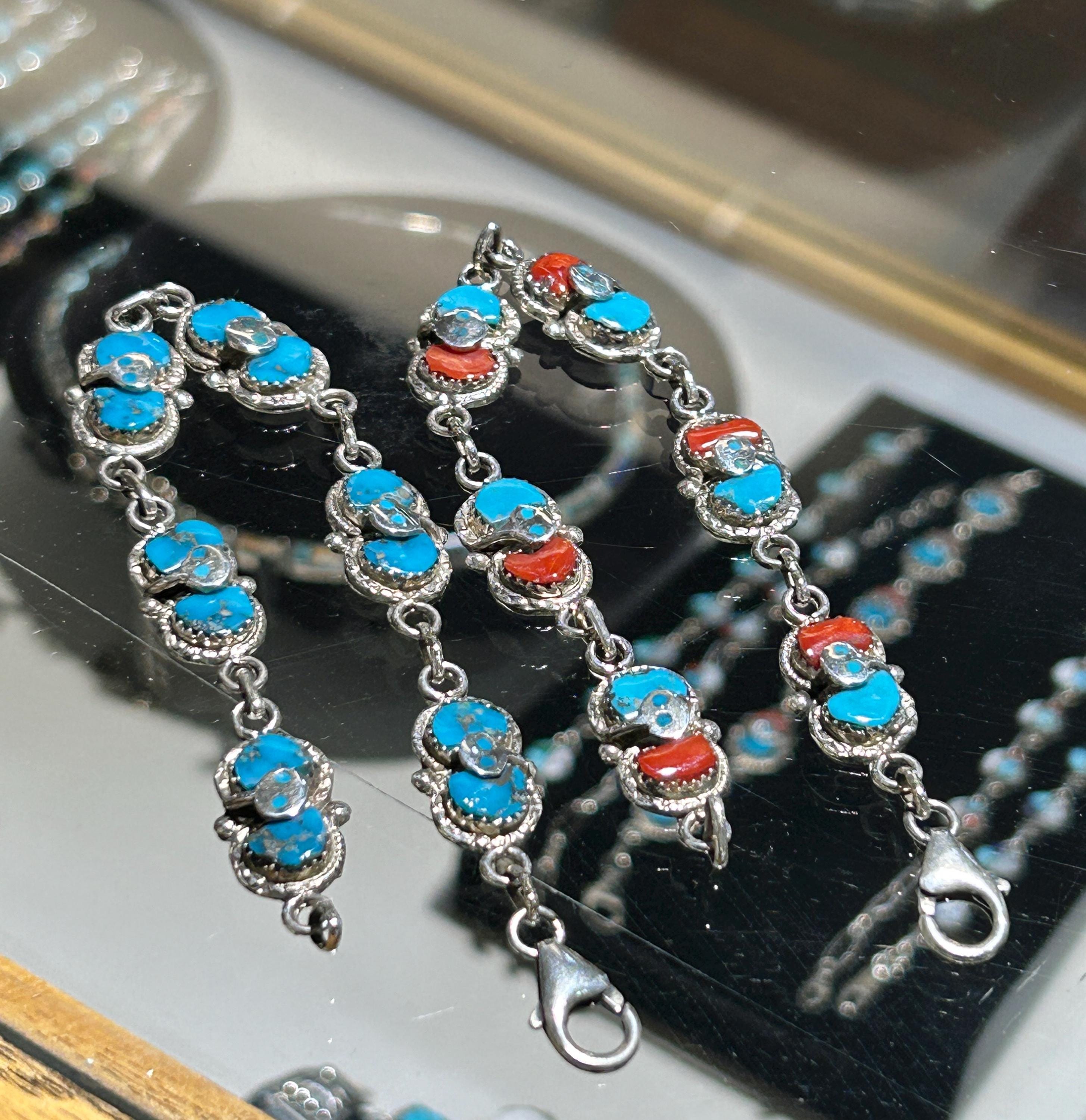 Zuni Link Bracelets - Etsy