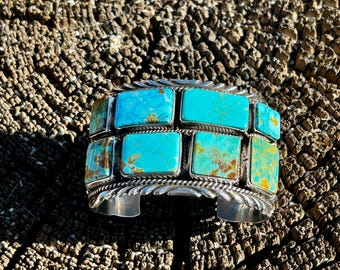 ターコイズ カフブレスレット | 925スターリングシルバー X39 - Etsy 日本