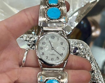 APPLE WATCHBAND/SS/Turquoise/snake/Zuni APPLE WATCHBAND SS/Turquoise Native American | eBay main image 2