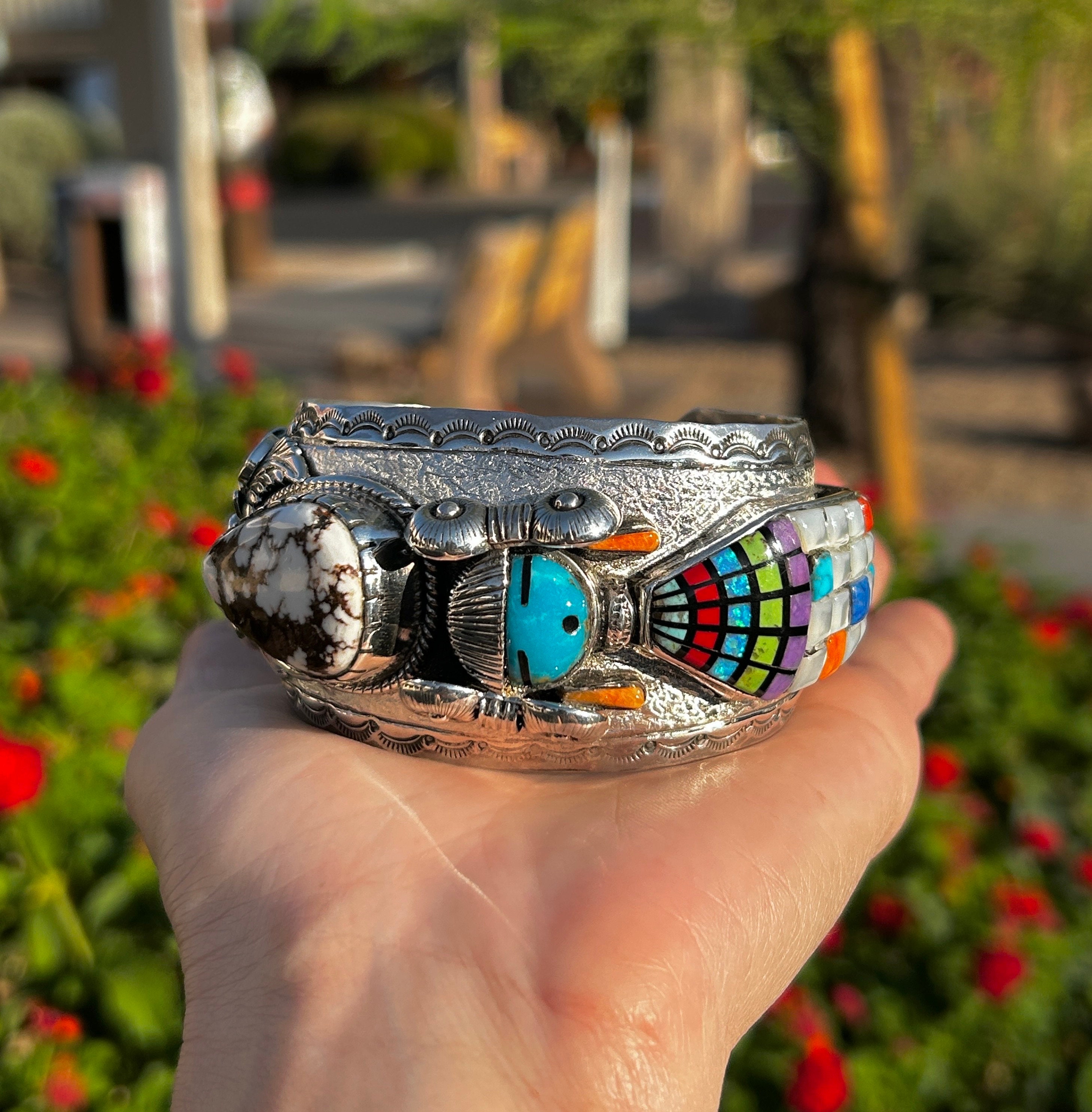 Corn Maiden Multistone Mother of Pearl Colorful Wildhorse