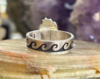 ホピ族のハンドメイド スターリングシルバー ベアクローシンボル ユニ