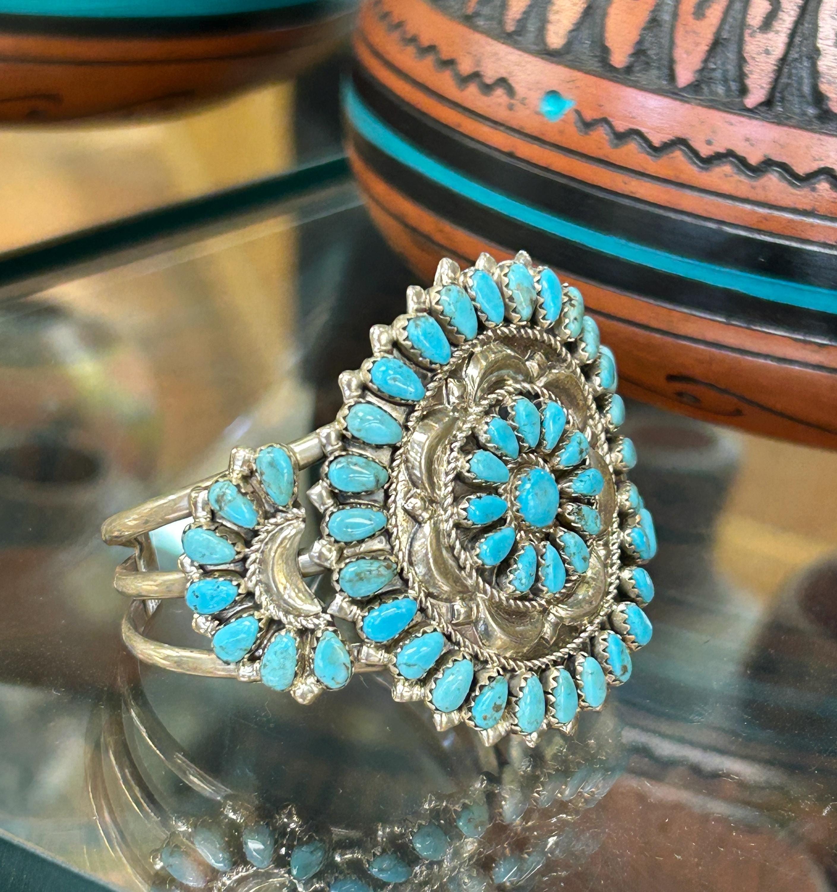 ヴィンテージ ナバホ　ターコイズバングル　スターリング　シルバー ハンドメイド ターコイズ バングル ハンドメイド ナバホ シルバー925 ネイティブ