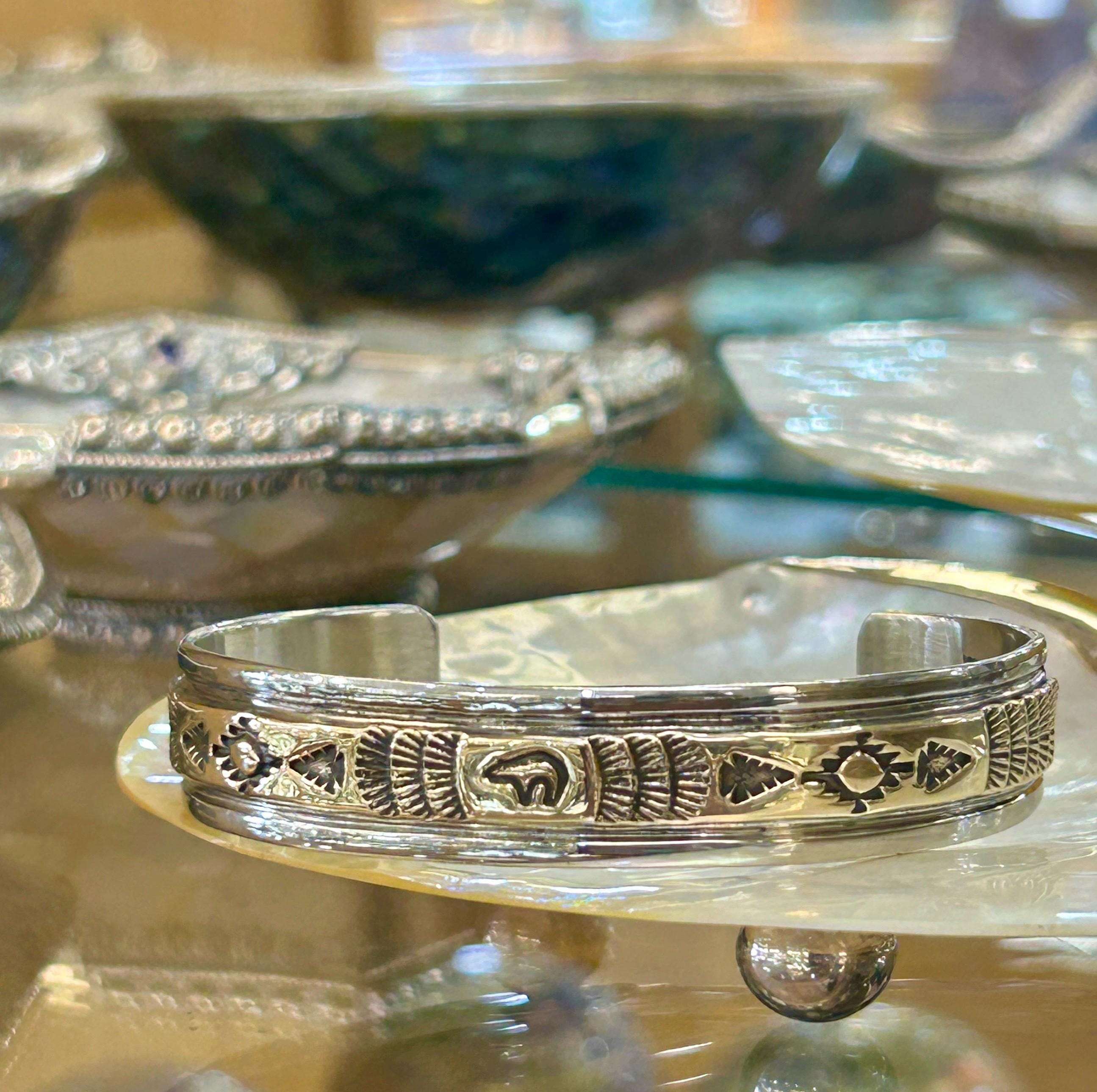 Bruce Morgan Cuff Bracelet - Etsy