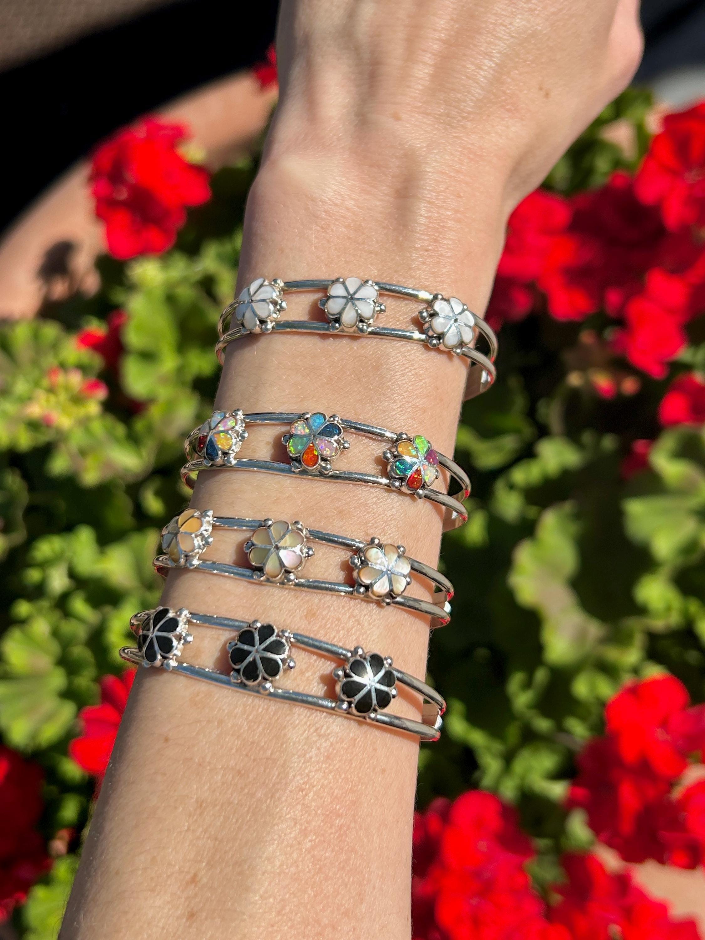 アクセサリー Zuni Handmade silver Bracelet Jewelry il_fullxfull.6615573436_mvlu.jpg