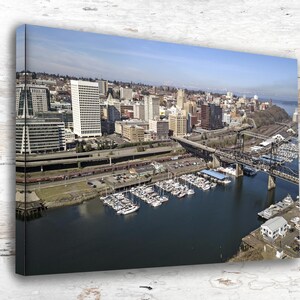 Tacoma Washington  Tacoma watercolor, Tacoma  wall art, Tacoma  canvas wall art,  Tacoma watercolor wall art, Tacoma travel art