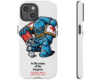 In The Name Of The Emperor Tough Phone Cases Warhammer 40K