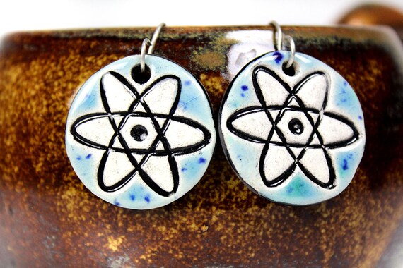 Etsy on sale ceramic earrings