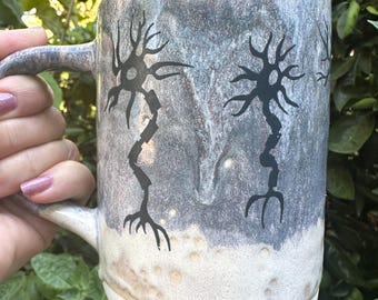 Stoneware Neuron Mug 16 oz