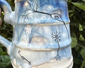 Stoneware Neuron Mug 14 oz