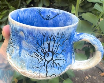 Stoneware Neuron Mug 16 ounce
