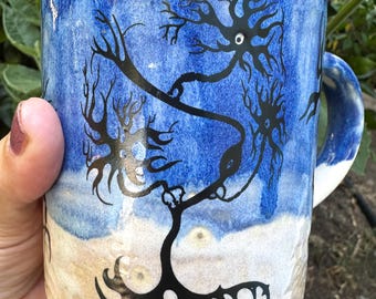 Stoneware Neuron Mug 16 oz
