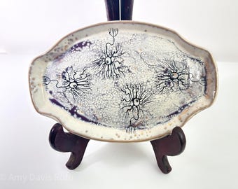 Hand-built Stoneware Neuron Tray