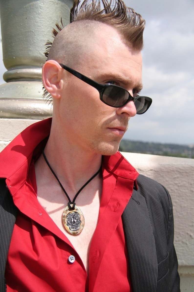 Starry Night Ceramic Necklace image 3