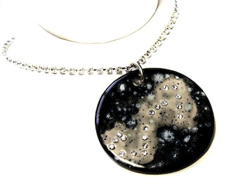 Scorpio Constellation Sparkle Surly Necklace with Swarovski Crystals