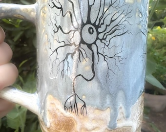 Stoneware Neuron Mug 16 oz
