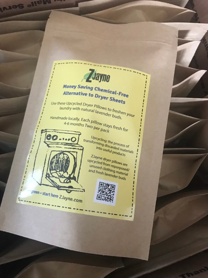 Case of two packs Laundry Pillows lavender filled for the Etsy