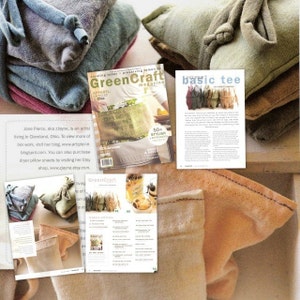 Lavender Sachet Pillows for the Dryer and more Reduce Reuse Recycle On SET of THREE image 6