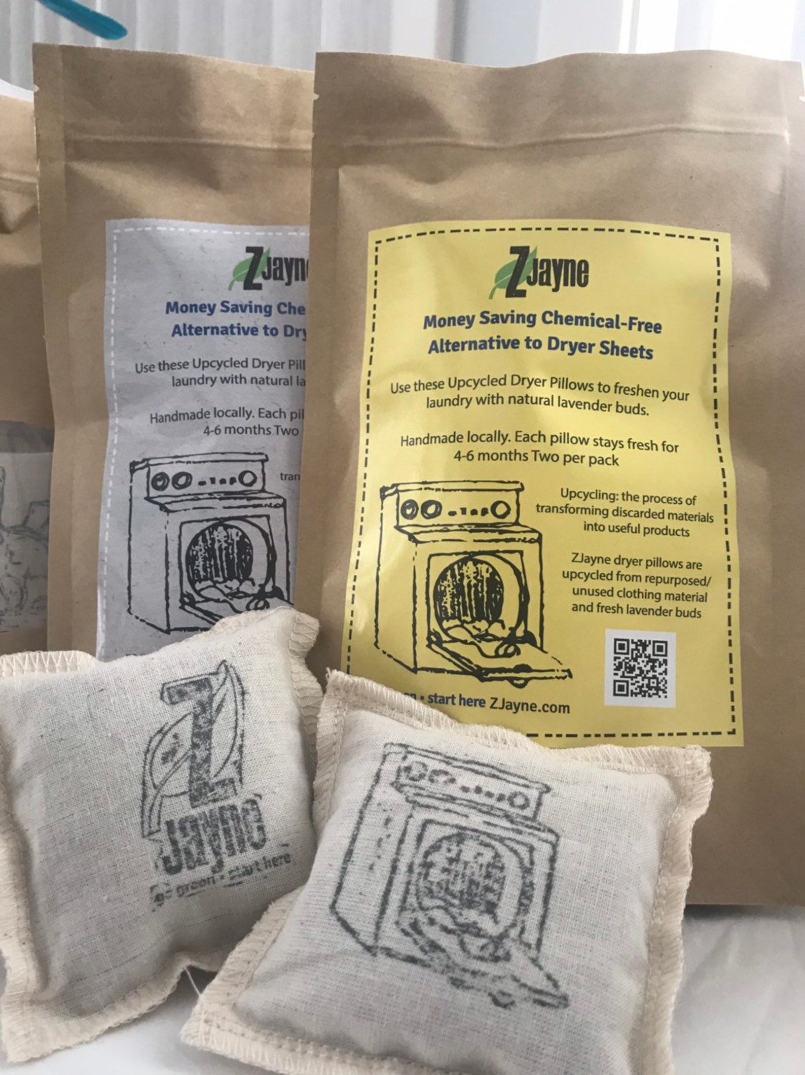 Case of two packs Laundry Pillows lavender filled for the Etsy