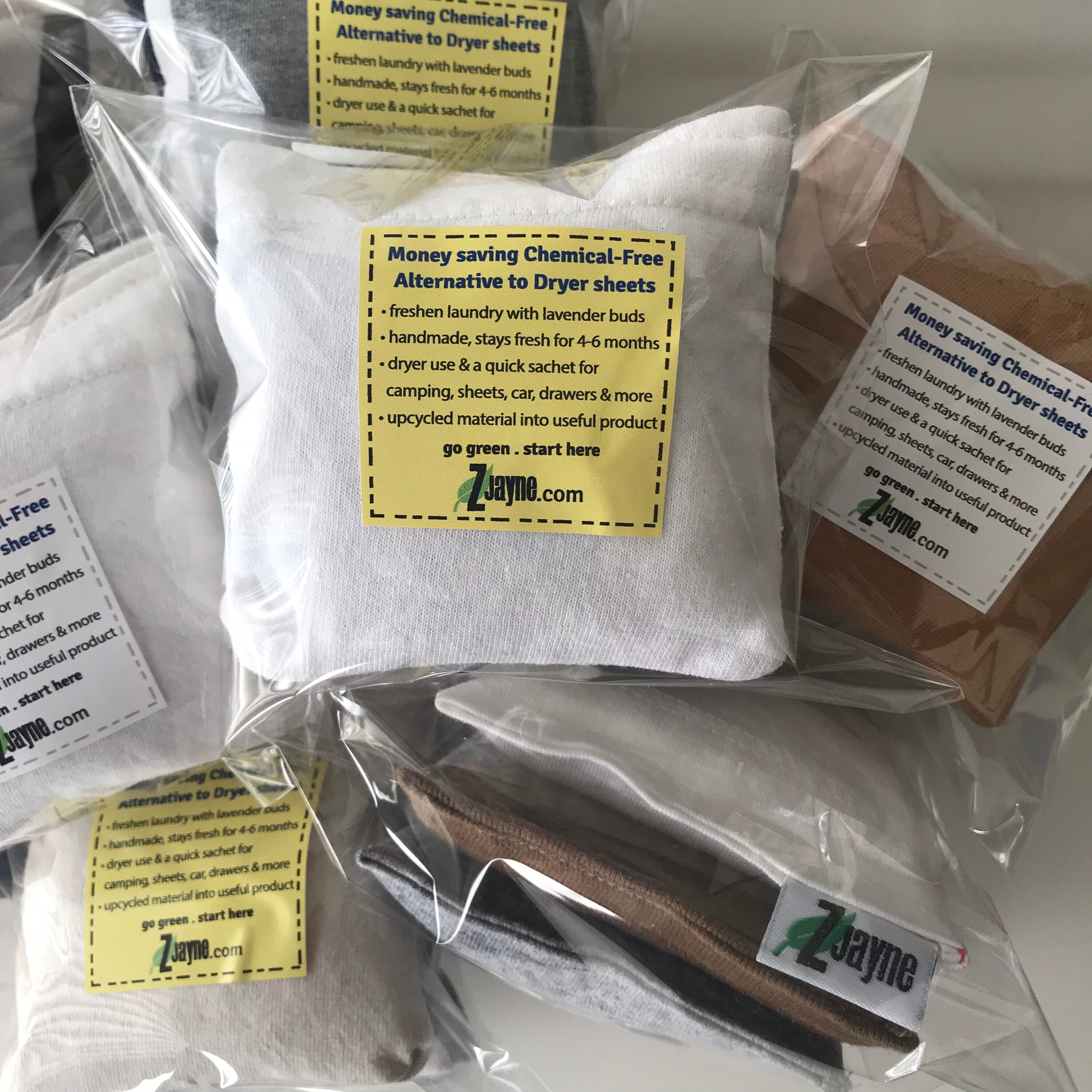 Dryer Pillow Sheets SET of THREE 100 Upcycled From Tshirt Etsy