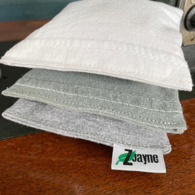 Dryer Pillow Sheets SET of THREE 100 Upcycled From Tshirt Etsy