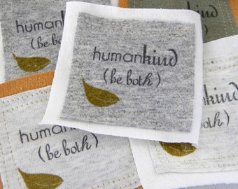 Humankind be both or mix and match PATCHes FIVE Pieces and Parts PATCH