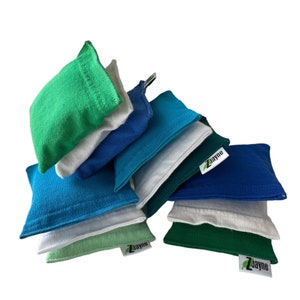 Laundry pillows for the Dryer lavender filled Sachet Sheet Alternative SET of THREE 100% upcycled from tShirt materials