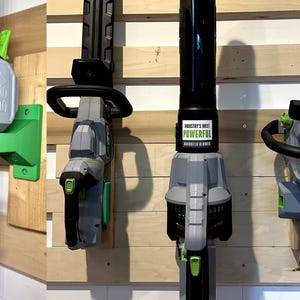 EGO 56V Tool Wall Mount Set: Chainsaw, Blower, Trimmer - PETG