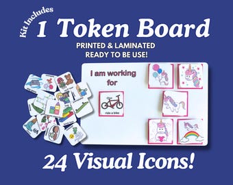 Laminate Kid Token Board ABA Laminate Token Boards Laminate Autism Token Board Laminate Token Economy Laminate Autism Tool Laminate