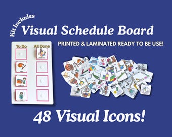 Visual Cards Kindergarten ABA Visuals Pecs Board Autism Cards Daily Routine Schedule for Kid Chore Chart for Kid Visual Schedule Autism Kids