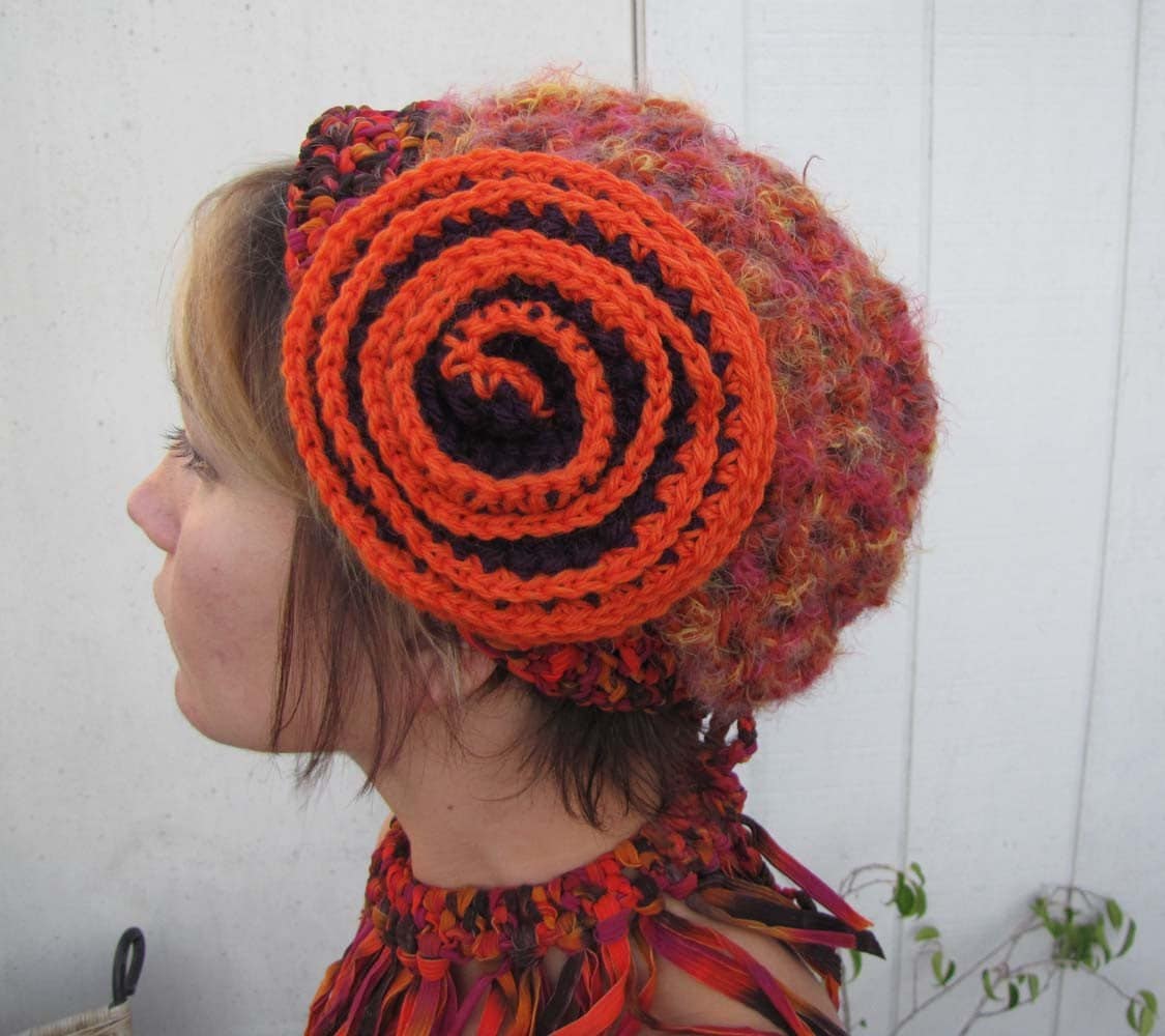 Side Flower Beanie - Etsy