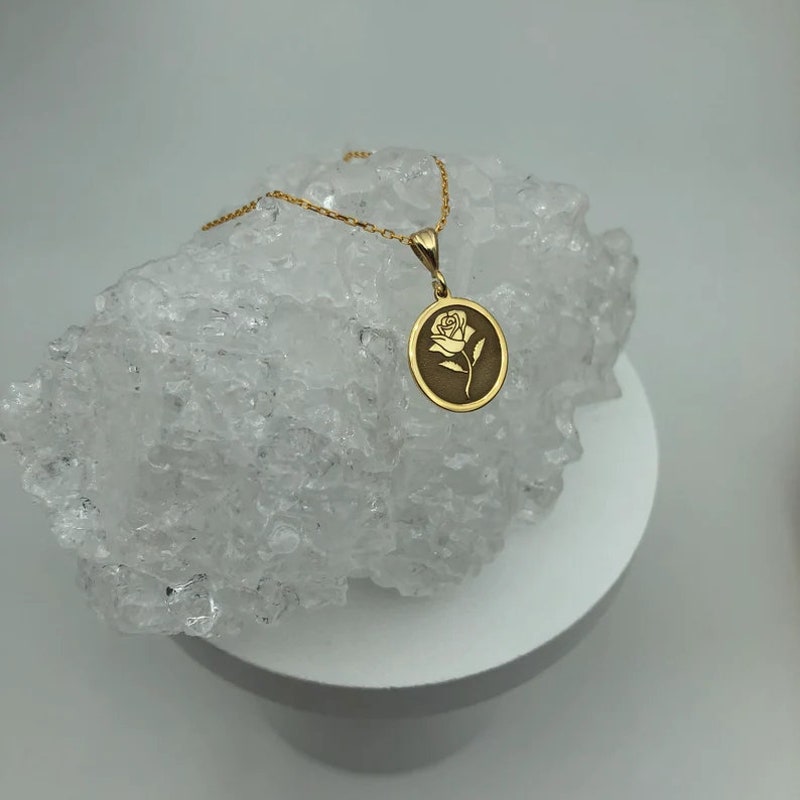One Of A Kind Rose Necklace main image 1
