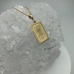 Scorpio Gold Necklace, Zodiac Sign Charm Necklace, Handmade Astrology Necklace, Minimalist Horoscope Necklace, Scorpio Birthday Gift