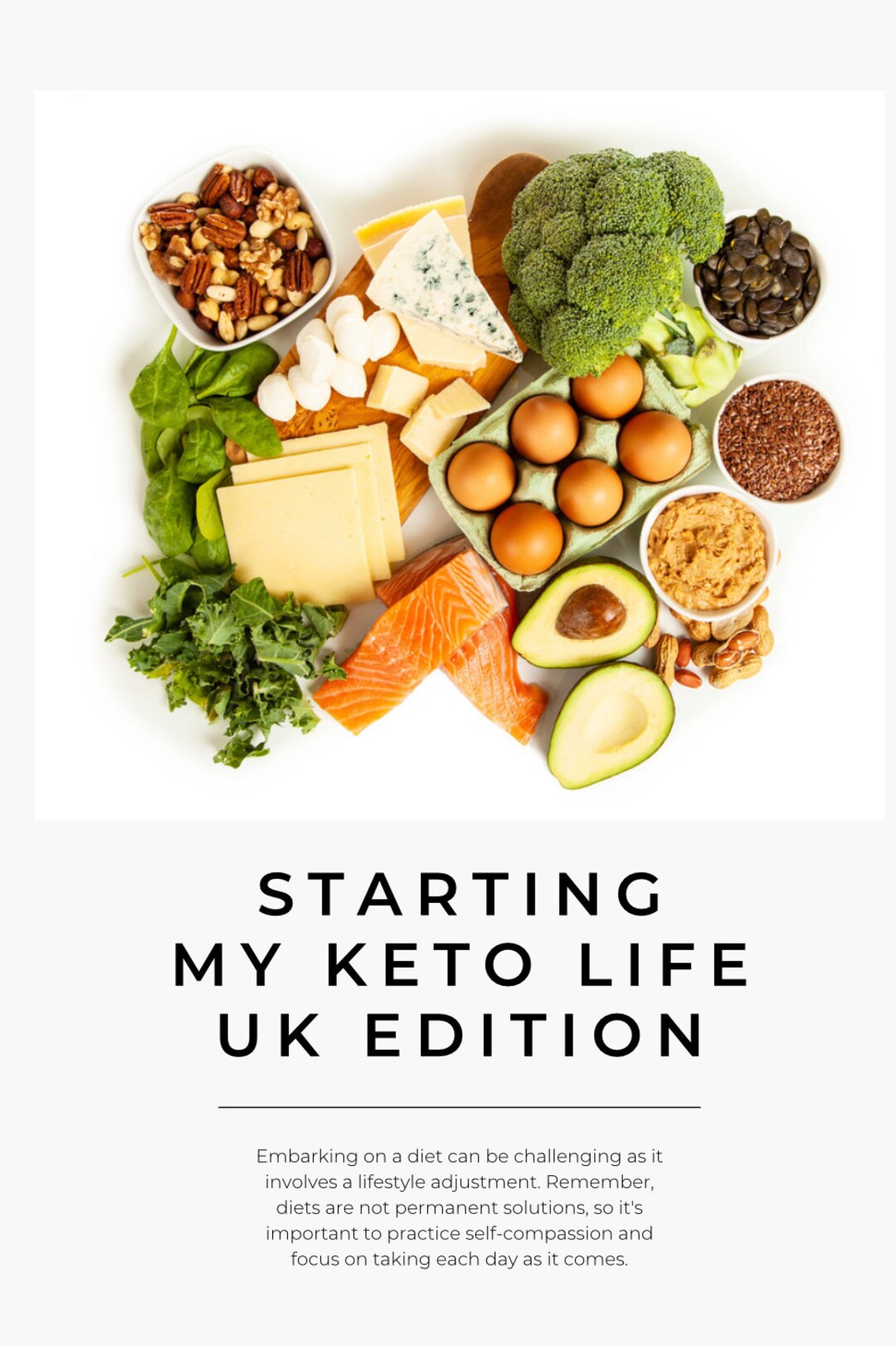 Keto Starter Guide UK 43 Pages, Keto Meal Planner Printable, Keto ...