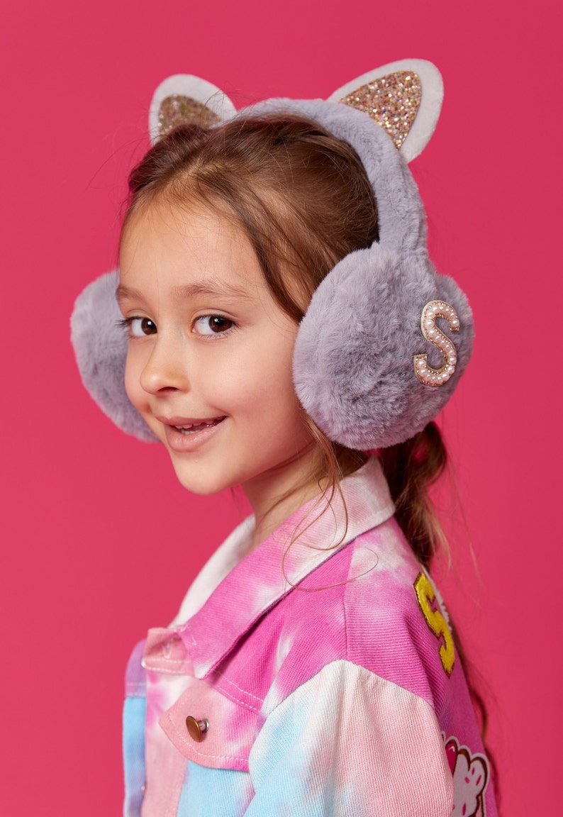 Kids Custom Cat Ears Earmuffs: Warm Party Earmuffs - Etsy