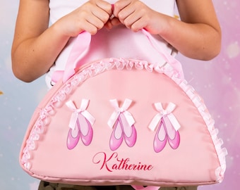 Personalized Ballet Duffle Bag: Kids Dance Bag