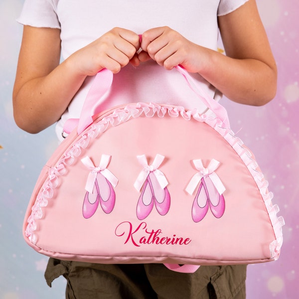 Small Ballet Bag With Name Etsy