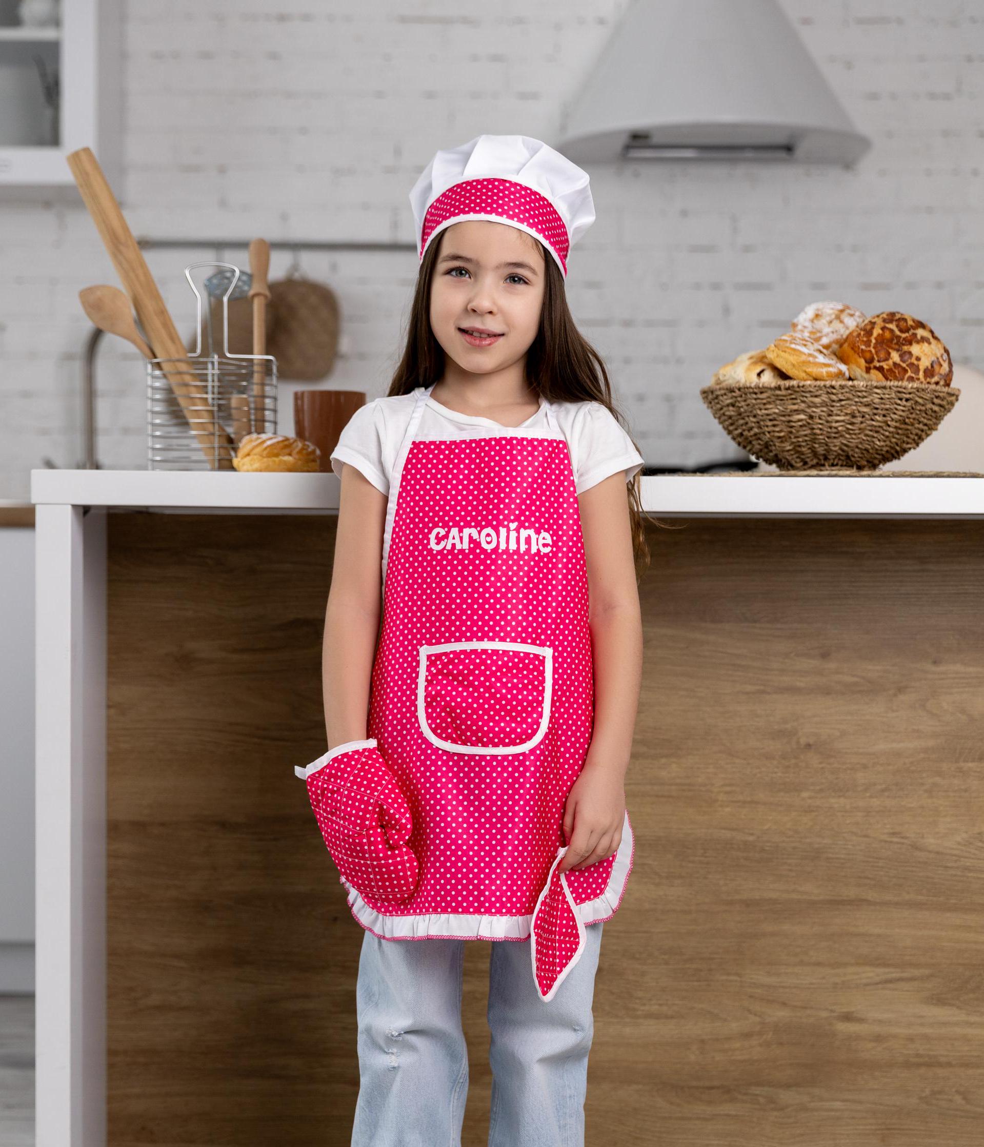 Costume De Cuisine Pour Enfants Kit Pâtisserie Enfant YARNOW Tablier De Cuisine Pour Garçon Fille Kit De Cuisine Pratique Kit De Cuisine Pour Enfant Enfant Personnalisé