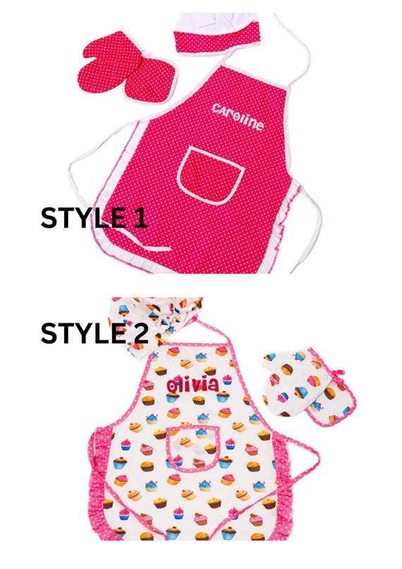 XIEJINJIA Tablier de peinture pour enfant de 3 à 8 ans - Imperméable - Avec manches longues et 3 poches - Pour l'école, l'art, la peinture, le bricolage, la cuisine, Lot de