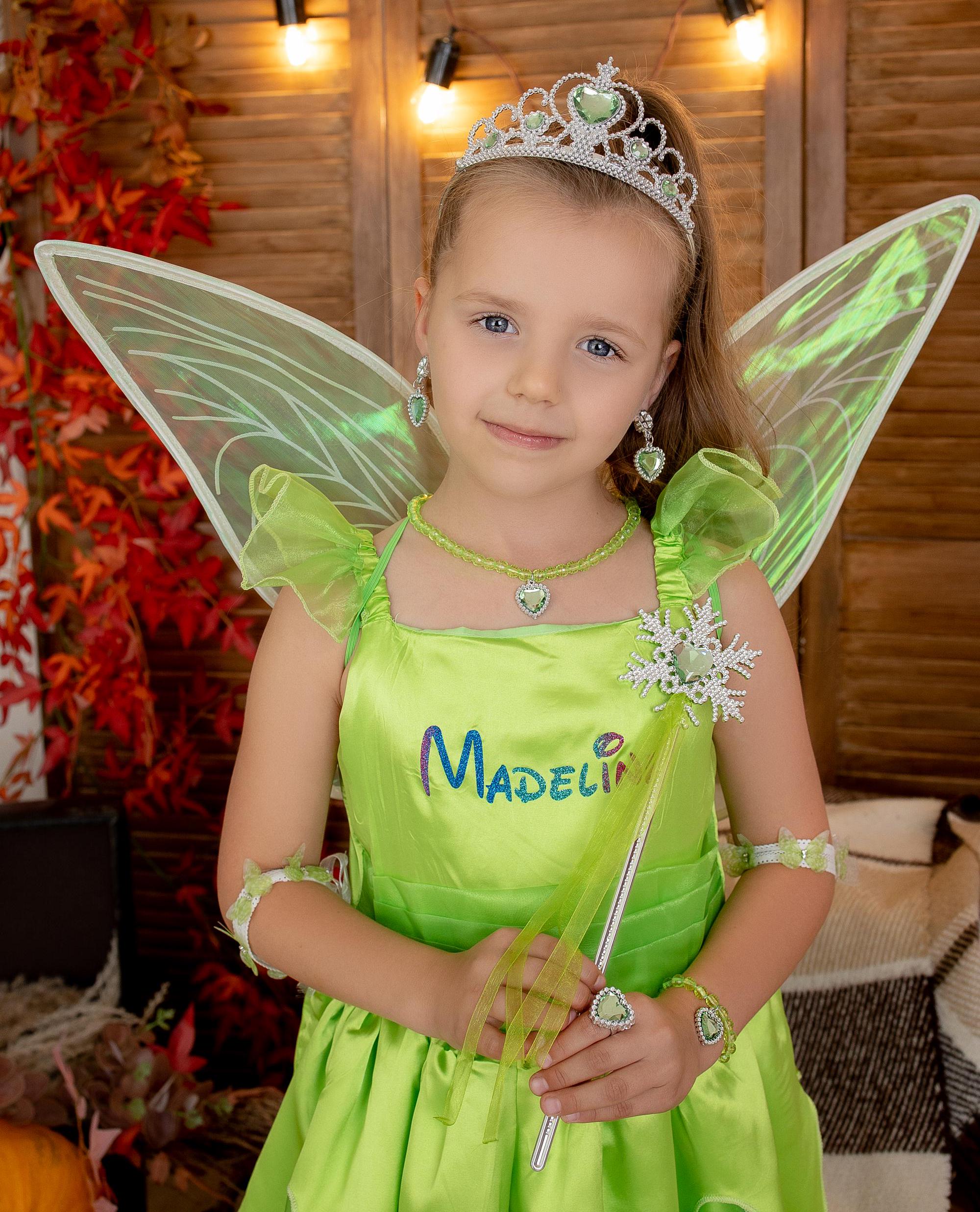 fairy fancy dress dialogue Little Adventures Rose Garden Fairy Dress Up Costume main image 1