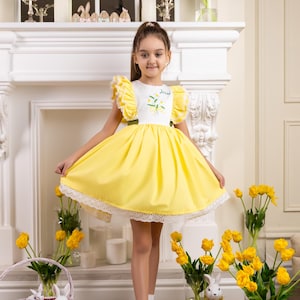 pastel yellow easter dress Amazon.com: Pettigirl Girls Vintage Easter Yellow Summer Smocked Dresses Kids Toddler Organza Sleeve Lace Embroidery Smock Clothes: Clothing, Shoes & Jewelry