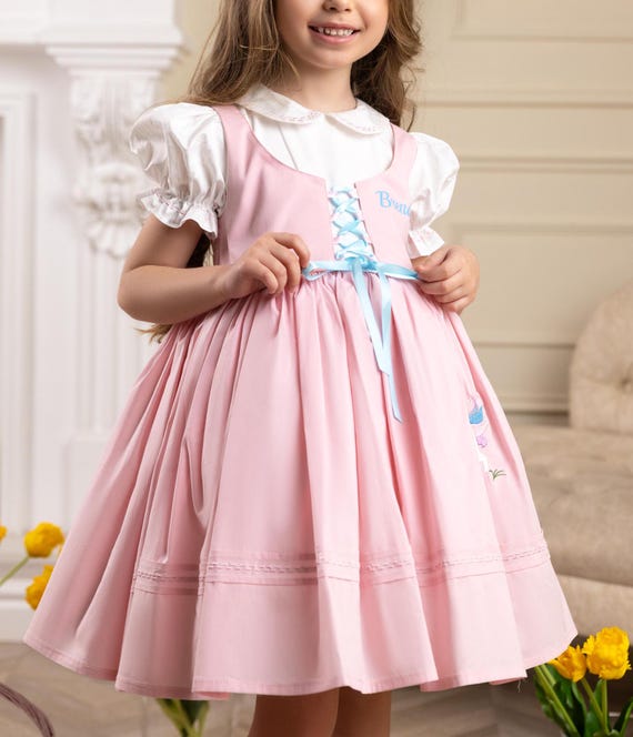 strapless open back dress Personalized Princess Doll with Blue Dress, Baby Doll for Black Children|  Ifrodoll main image 1