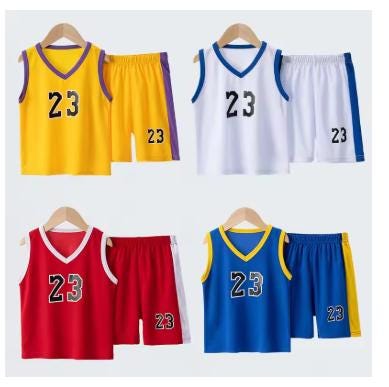 Personalzed Kds Basketball Jersey, Custom Name Number Basketball