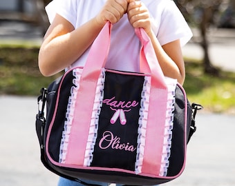 Custom Ballet Duffle Bag for Girls: Personalized Dance Bag