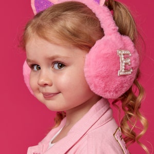 Kids Custom Cat Ears Earmuffs: Warm Party Earmuffs