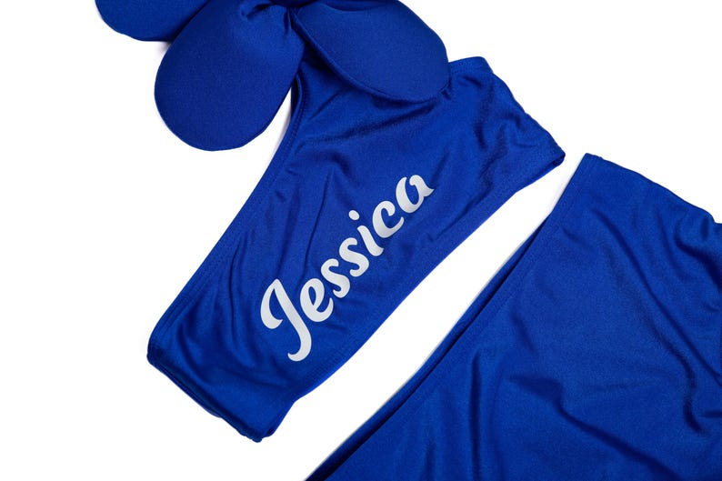 Personalized Flowers Bikini for Girls, Custom Flower Swimwear, Fashion Swimsuits for Girls, Girls Bikini, Kids swimwear, Kids Beach Swimsuit