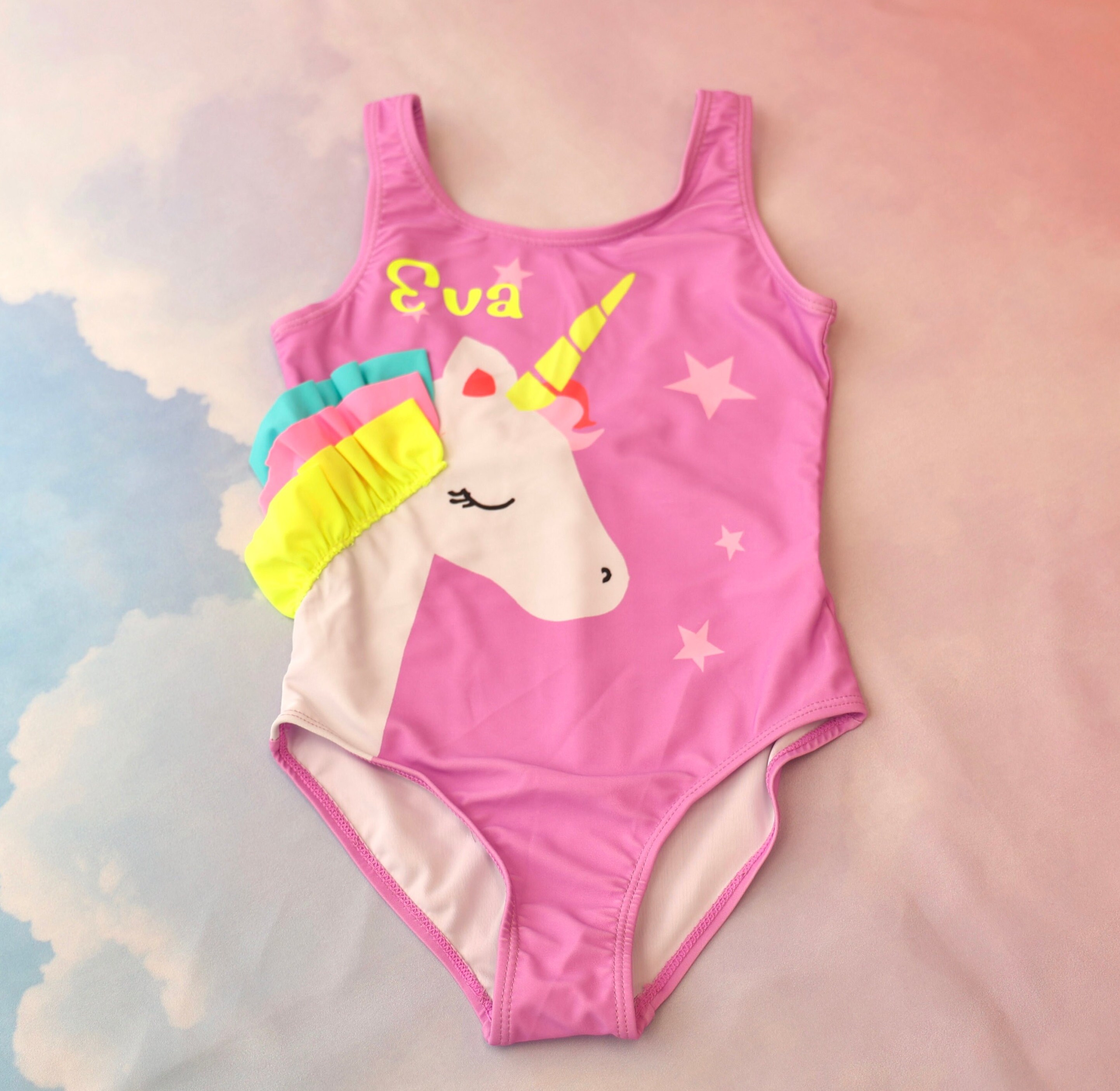 Kids unicorn bathing suit deals
