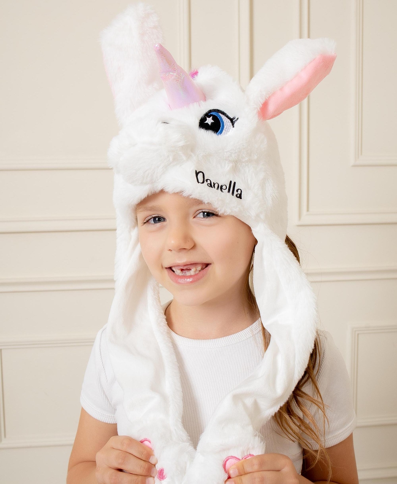 Moving Rabbitears Moving Ears Hats, Cute Unicorn Hat, Moving Rabbit Ears, Cartoon Plus ...