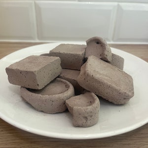 Caramelle rosse Nakumatt, argilla rossa Nakumatt, argilla naturale commestibile, 200 grammi