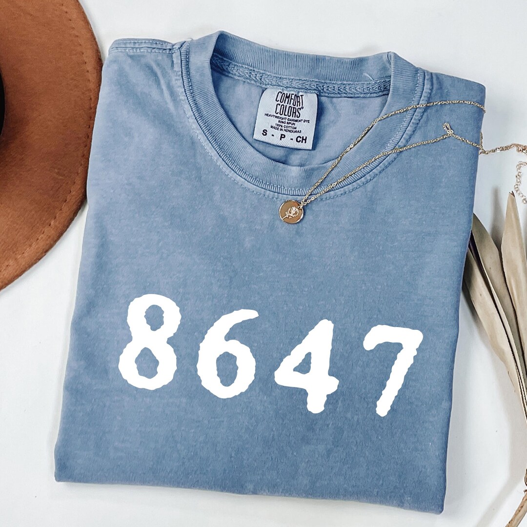 Comfort Colors® 8647 Anti Trump Shirt, Democrat 8647 Shirt, Funny