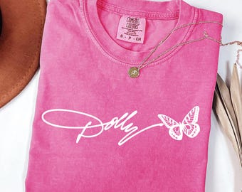 T-shirt commémoratif Dolly Parton, T-shirt graphique vintage signature, hommage à la musique country (1946-2026), T-shirt Comfort Colors, cadeau pour les fans de country western